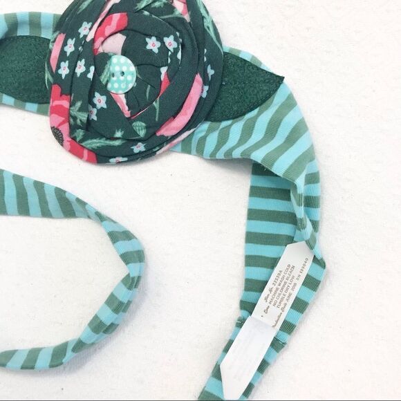 Matilda Jane Flower Striped Headband/ Sash - Picture 4 of 7
